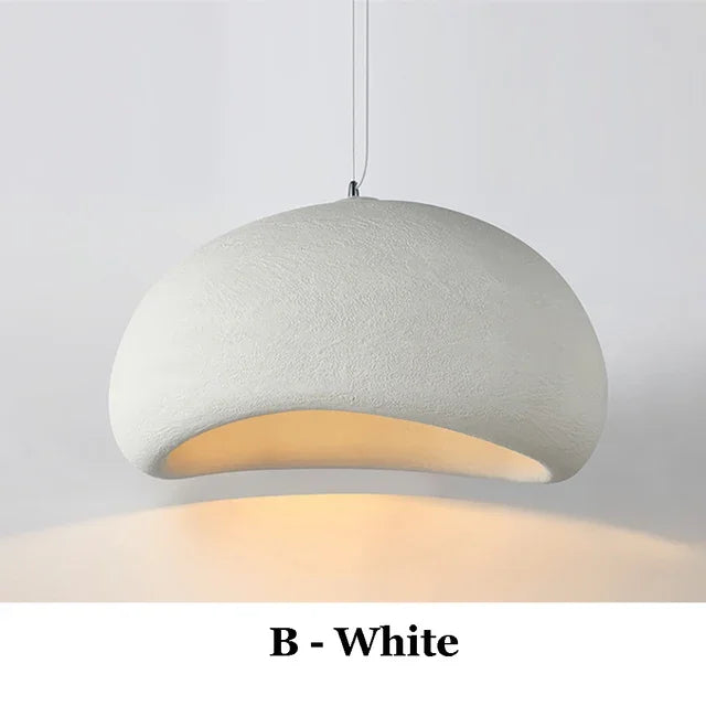 ✨ Nordic Eleganz trifft Wabi-Sabi – Moderne LED-Hängeleuchte