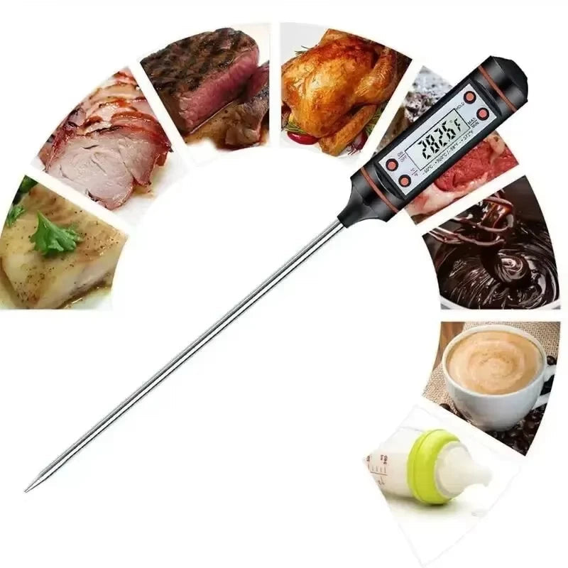 Sofortige Temperaturmessung – Ideal für Fleisch & Backwaren”
“Mit sicherer Edelstahlsonde – hygienisch & langlebig”
“Perfekt für Tee, Öl, Babynahrung & mehr”
“Kompakt & stilvoll – passt in jede moderne Küche”
“Einfach. Praktisch. FemLiving.”
