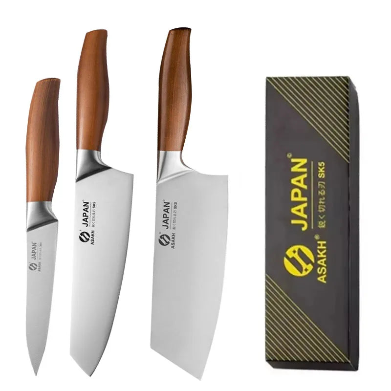4-teiliges Japanisches Küchenmesser-Set – Präzision & Stil für deine Küche