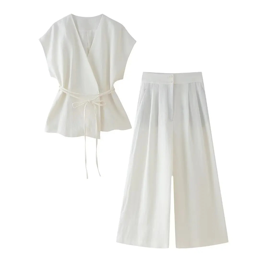 2-teiliges Sommer-Set für Damen – Stil & Leichtigkeit für warme Tage