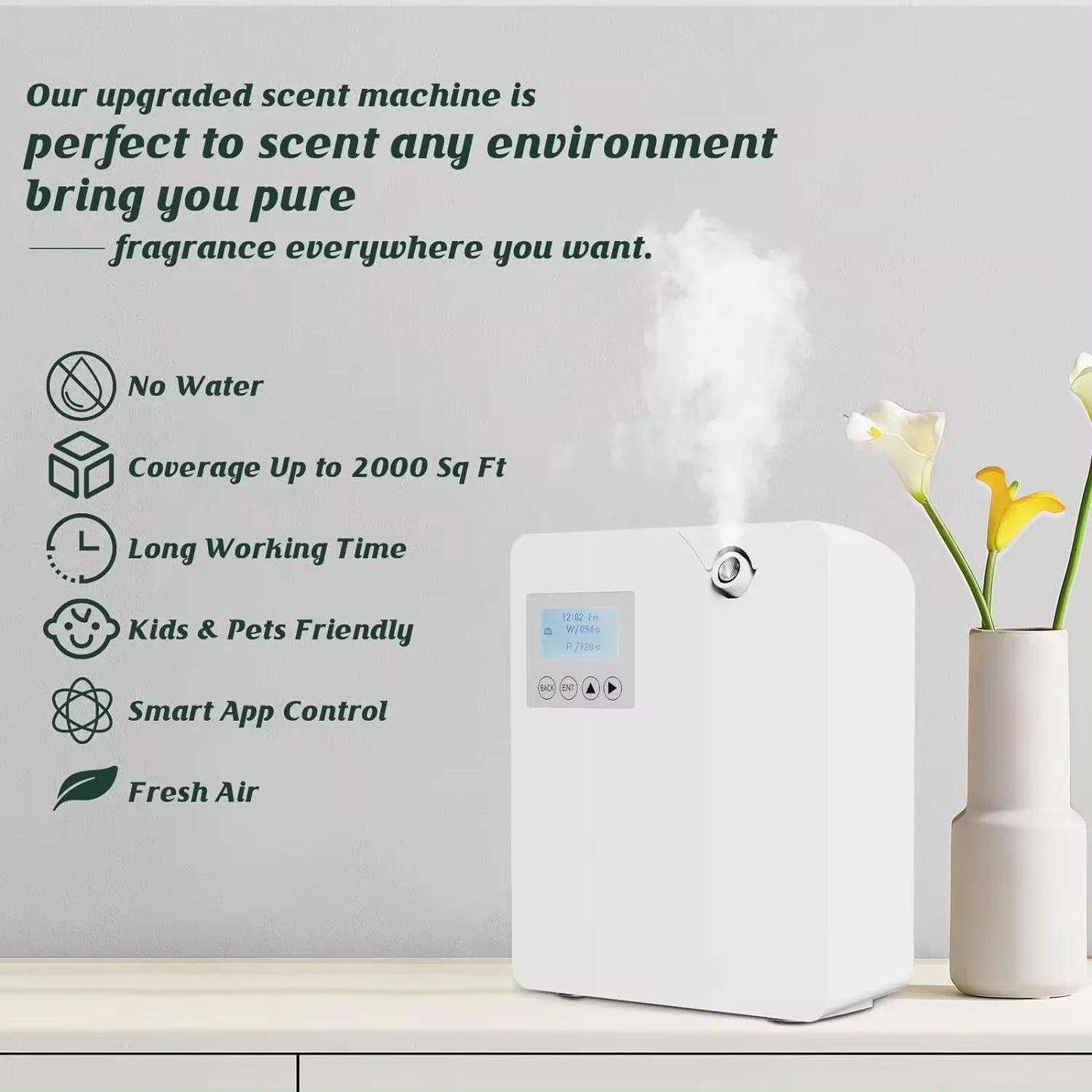 Smart Aroma Diffuser – Duft trifft Technologie für dein Zuhause
