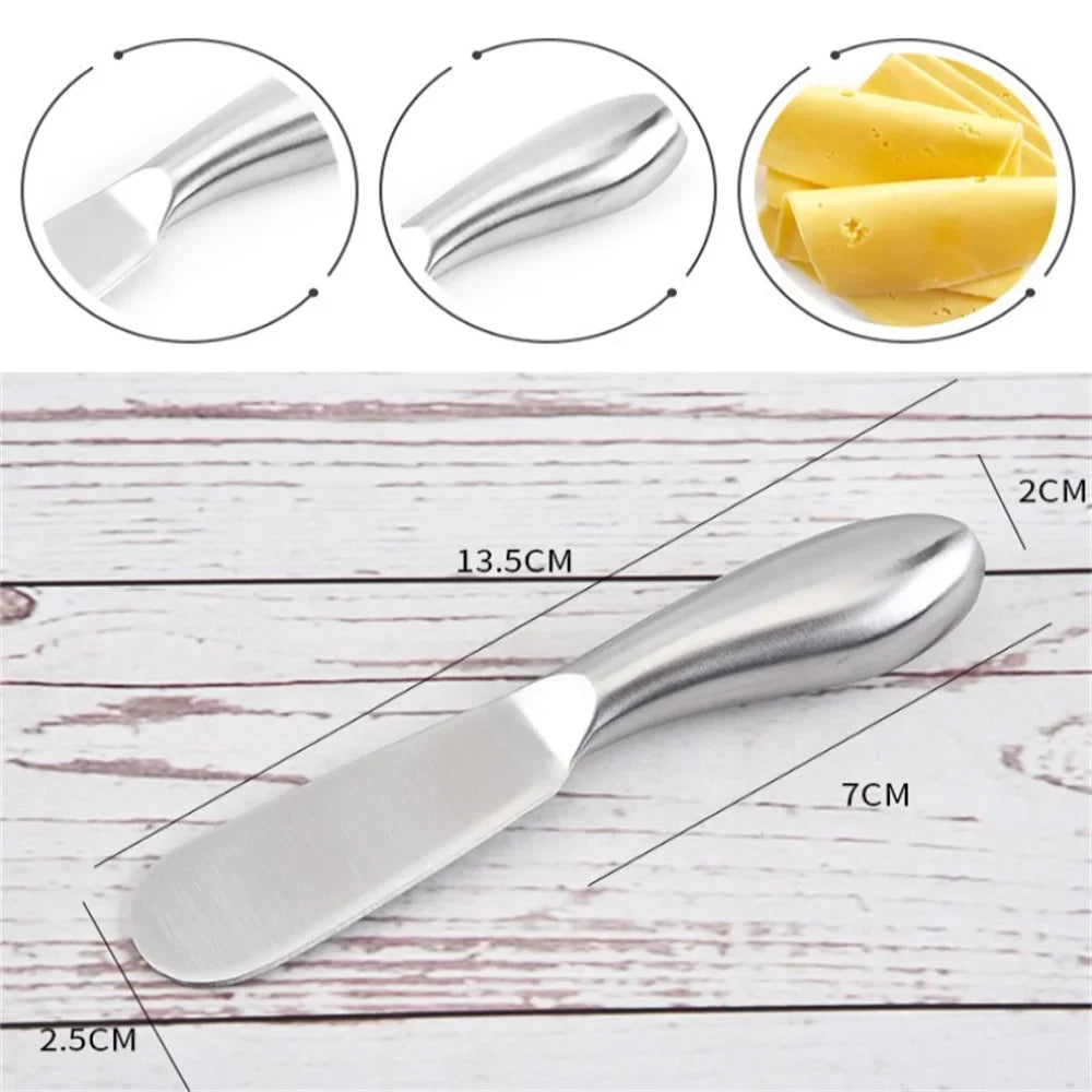 Edelstahl-Messer – Butter, Käse & Aufstriche stilvoll servieren