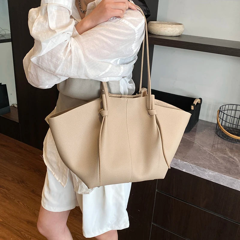 2-in-1 Luxus Shopper & Schultertasche – Stil & Funktion für moderne Frauen