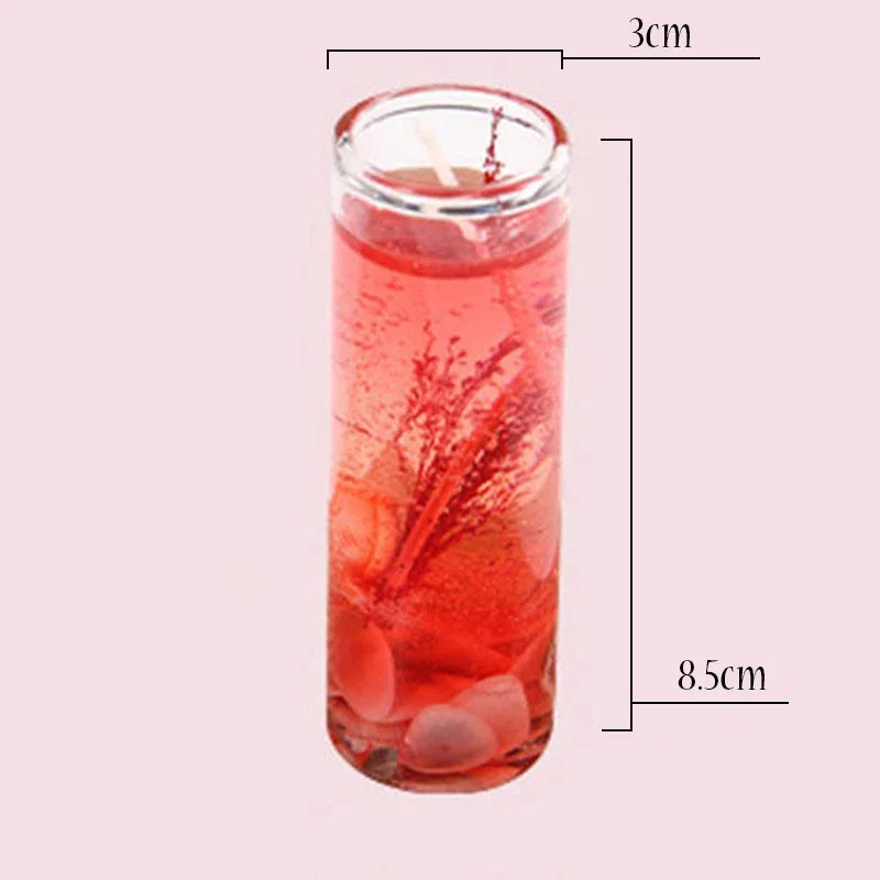 Aromatische Jelly-Kerze mit Meermotiven – Romantik & Duft in einem Glas