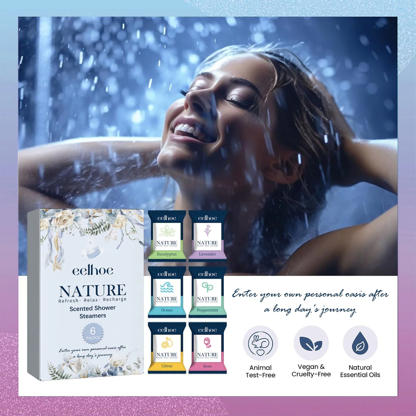 Aromatherapie-Duschbomben – Entspannung & Schlaf wie im SPA