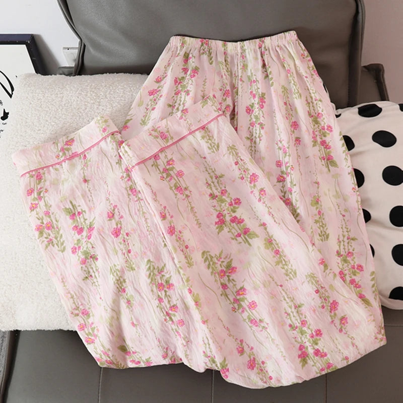 Zweiteiliges Baumwoll-Pyjama-Set – Einfach & bequem für Zuhause
