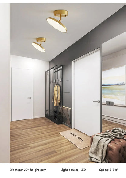 Moderne LED-Deckenleuchte – Minimalistisches Design trifft auf Eleganz