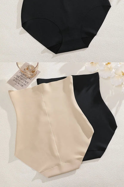 FINETOO High Waist Shapewear – Nahtlose Ice-Silk-Panty für glatte Silhouetten (2024)