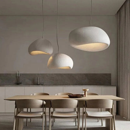 ✨ Nordic Eleganz trifft Wabi-Sabi – Moderne LED-Hängeleuchte