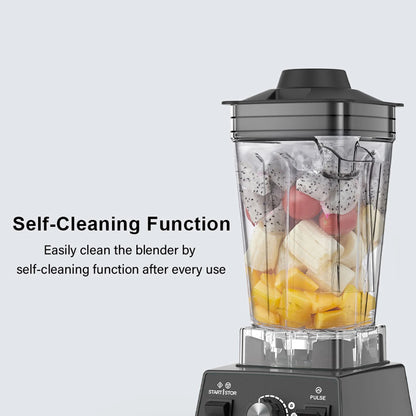 BioloMix Mini Pro 1800W Hochleistungs-Standmixer – Doppelbehälter für Smoothies, Säfte & mehr