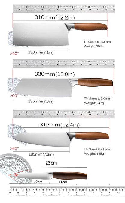 4-teiliges Japanisches Küchenmesser-Set – Präzision & Stil für deine Küche