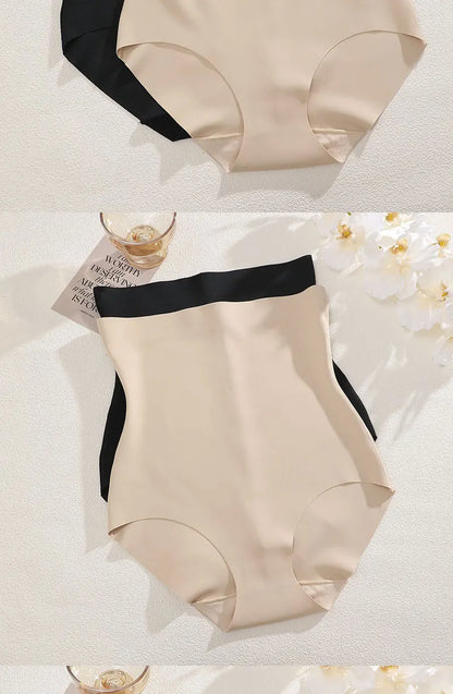 FINETOO High Waist Shapewear – Nahtlose Ice-Silk-Panty für glatte Silhouetten (2024)