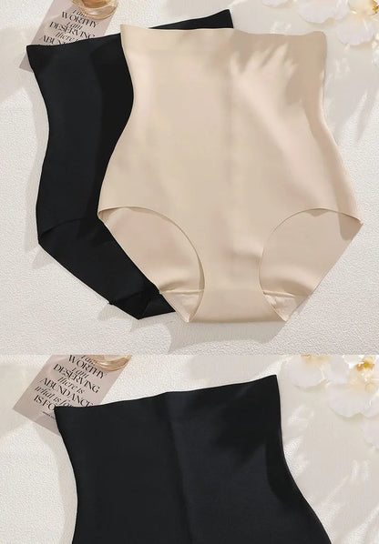 FINETOO High Waist Shapewear – Nahtlose Ice-Silk-Panty für glatte Silhouetten (2024)