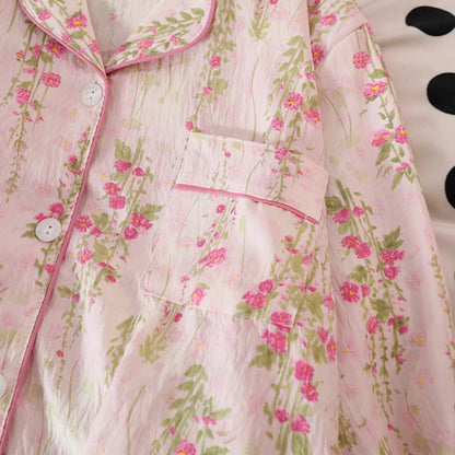 Zweiteiliges Baumwoll-Pyjama-Set – Einfach & bequem für Zuhause